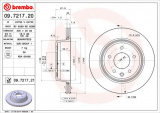Brzdový kotouč BREMBO 09.7217.21