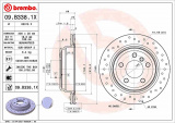 Brzdový kotouč BREMBO 09.B338.1X