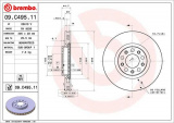 Brzdový kotouč BREMBO 09.C495.11 - ALFA ROMEO
