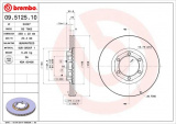 Brzdový kotouč BREMBO 09.5125.10 - MITSUBISHI