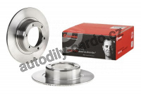 Brzdový kotouč BREMBO 08.1741.10 - CITROËN