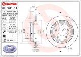 Brzdový kotouč BREMBO 09.6841.11 - BMW