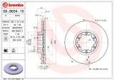 Brzdový kotouč BREMBO 09.8634.10 - NISSAN
