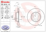 Brzdový kotouč BREMBO 09.5315.14 - VOLVO