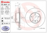 Brzdový kotouč BREMBO 09.B337.21 - BMW