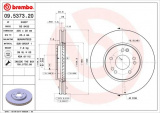 Brzdový kotouč BREMBO 09.5373.20 - MERCEDES-BENZ