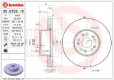 Brzdový kotouč BREMBO 09.8726.10 - MERCEDES-BENZ