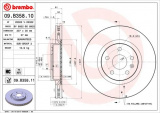Brzdový kotouč BREMBO 09.B358.10 - OPEL, SAAB
