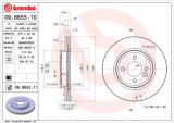Brzdový kotouč BREMBO 09.8655.10 - MINI