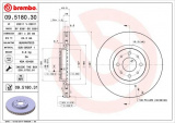 Brzdový kotouč BREMBO 09.5180.30 - ALFA ROMEO, FIAT