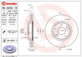 Brzdový kotouč BREMBO 09.A532.11 - HYUNDAI, KIA