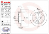 Brzdový kotouč BREMBO 08.9163.10 - MINI