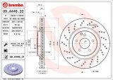 Brzdový kotouč BREMBO 09.A448.21