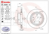 Brzdový kotouč BREMBO 09.5506.10 - BMW