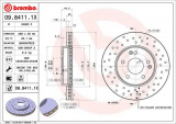 Brzdový kotouč BREMBO 09.8411.1X