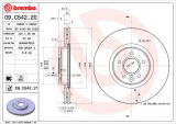 Brzdový kotouč BREMBO 09.C542.21 - VOLVO