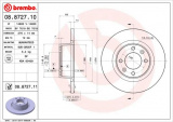 Brzdový kotouč BREMBO 08.8727.11
