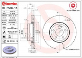 Brzdový kotouč BREMBO 09.D526.13 - MERCEDES-BENZ
