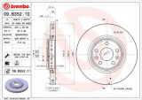 Brzdový kotouč BREMBO 09.B352.11 - RENAULT