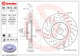 Brzdový kotouč BREMBO 09.7812.2X
