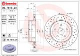 Brzdový kotouč BREMBO 09.7813.2X