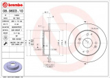 Brzdový kotouč BREMBO 08.9603.10 - ROVER