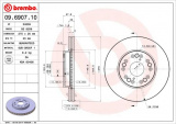 Brzdový kotouč BREMBO 09.6907.10 - LEXUS