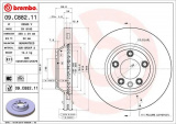 Brzdový kotouč BREMBO 09.C882.11 - AUDI, PORSCHE, VW