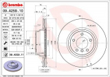 Brzdový kotouč BREMBO 09.A259.10 - BMW