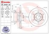 Brzdový kotouč BREMBO 08.9459.20 - IVECO