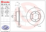 Brzdový kotouč BREMBO 09.5173.14 - TOYOTA, VW