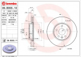 Brzdový kotouč BREMBO 09.B355.11 - CHEVROLET, OPEL