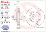 Brzdový kotouč BREMBO 09.6843.21 - ALFA ROMEO