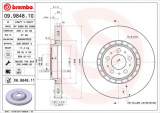 Brzdový kotouč BREMBO 09.9848.10 - VOLVO