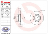Brzdový kotouč BREMBO 08.A151.10 - DAIHATSU