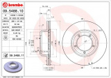 Brzdový kotouč BREMBO 09.5488.10 - LAND ROVER