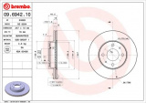 Brzdový kotouč BREMBO 09.6942.10 - NISSAN