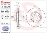 Brzdový kotouč BREMBO 09.A272.10 - HONDA