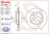Brzdový kotouč BREMBO 09.C934.11 - SUZUKI
