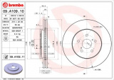 Brzdový kotouč BREMBO 09.A109.10 - LEXUS