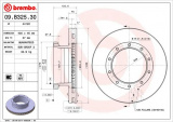 Brzdový kotouč BREMBO 09.B325.30