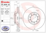 Brzdový kotouč BREMBO 09.8059.20