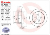 Brzdový kotouč BREMBO 08.A602.11
