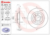 Brzdový kotouč BREMBO 08.A816.10