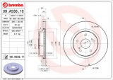 Brzdový kotouč BREMBO 09.A538.10 - SUZUKI