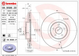 Brzdový kotouč BREMBO 09.9586.21
