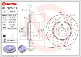 Brzdový kotouč BREMBO 09.8665.1X