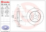 Brzdový kotouč BREMBO 08.A155.10 - DAIHATSU