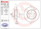 Brzdový kotouč BREMBO 08.9461.20 - NISSAN
