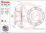 Brzdový kotouč BREMBO 09.A594.20